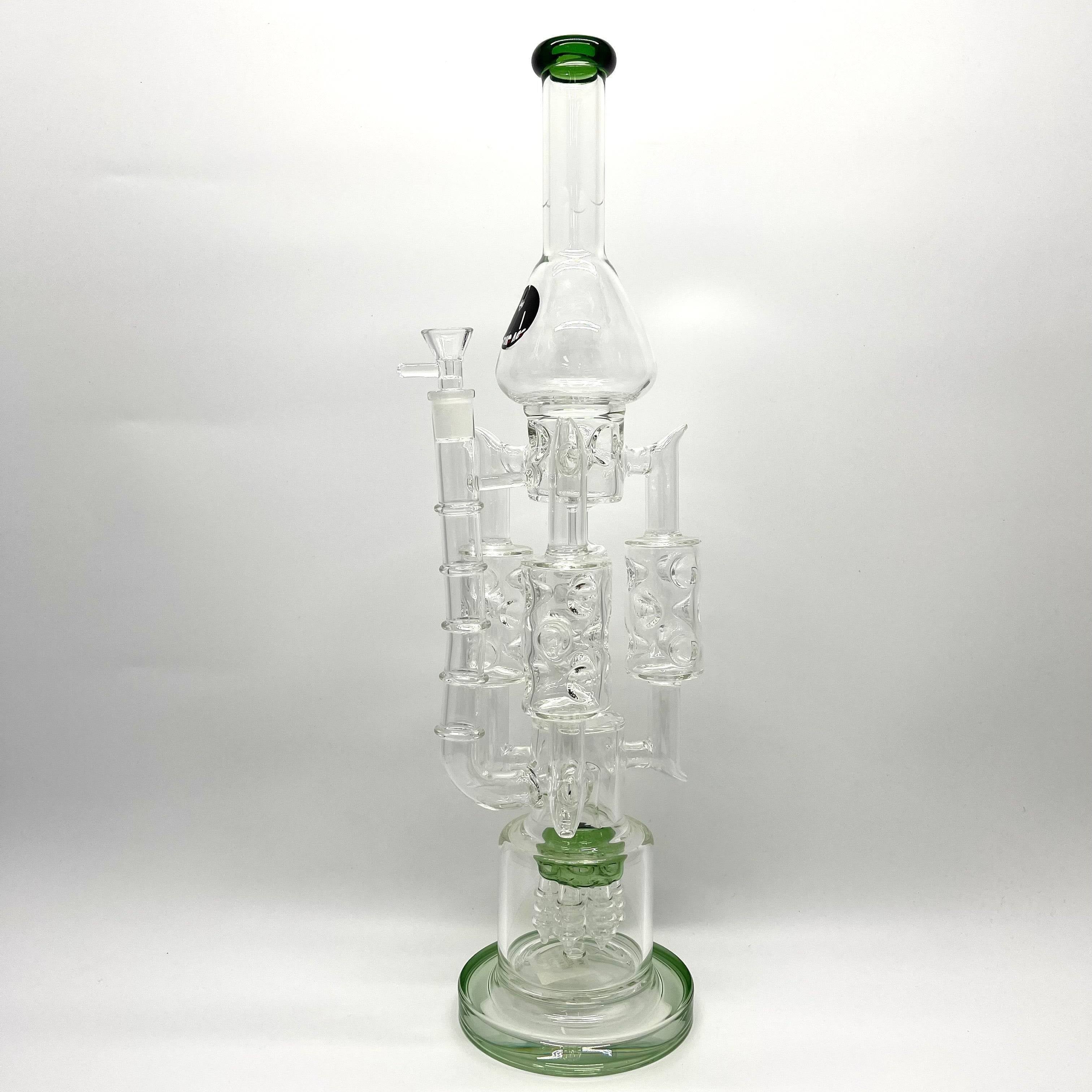 Stone Age King Glass Big Bong Percolator Bong 46cm Bongsmart Australia 8989