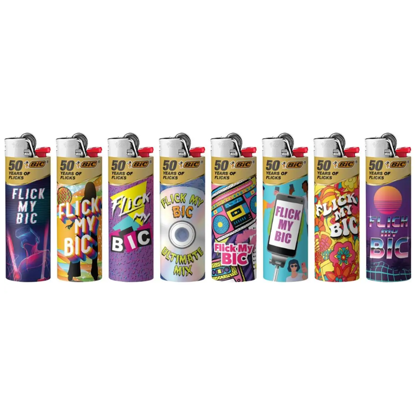 BIC Special Edition lighters 50pcs - Flick My BIC Series