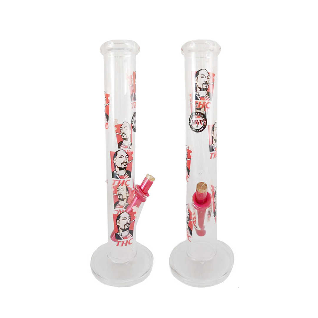 Bongfire Medium Glass Bongs THC Tube Bong - 28cm