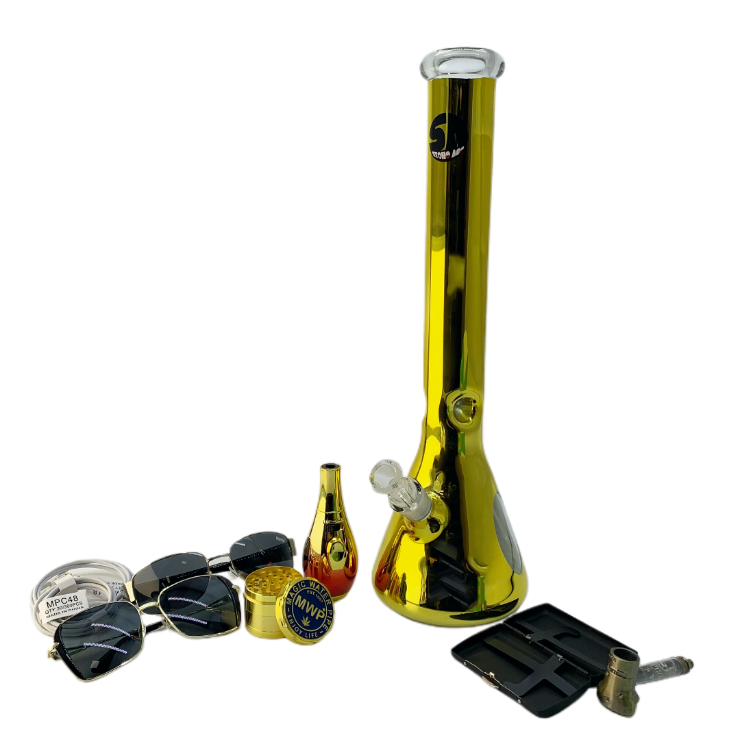 Bongs Bundle Pack - Metallic Classic Beaker Bundle