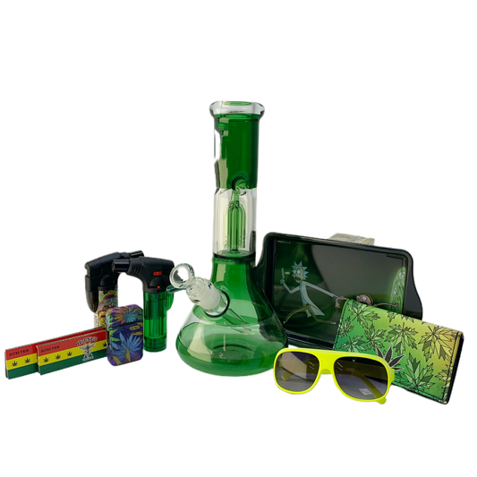 Bongs Bundle Pack - Green Vibe Beaker Bundle