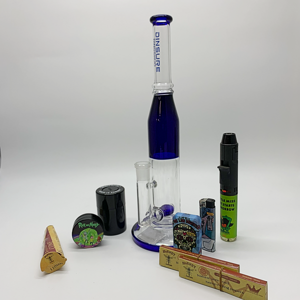 Bong Bundle Set - 36cm Glass Bong