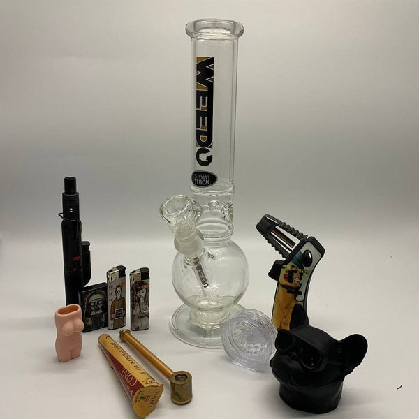 Bong Bundle Set - Weedo Bubble Bong