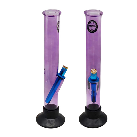 MWP Large Glass Bongs purple Did (30cm)