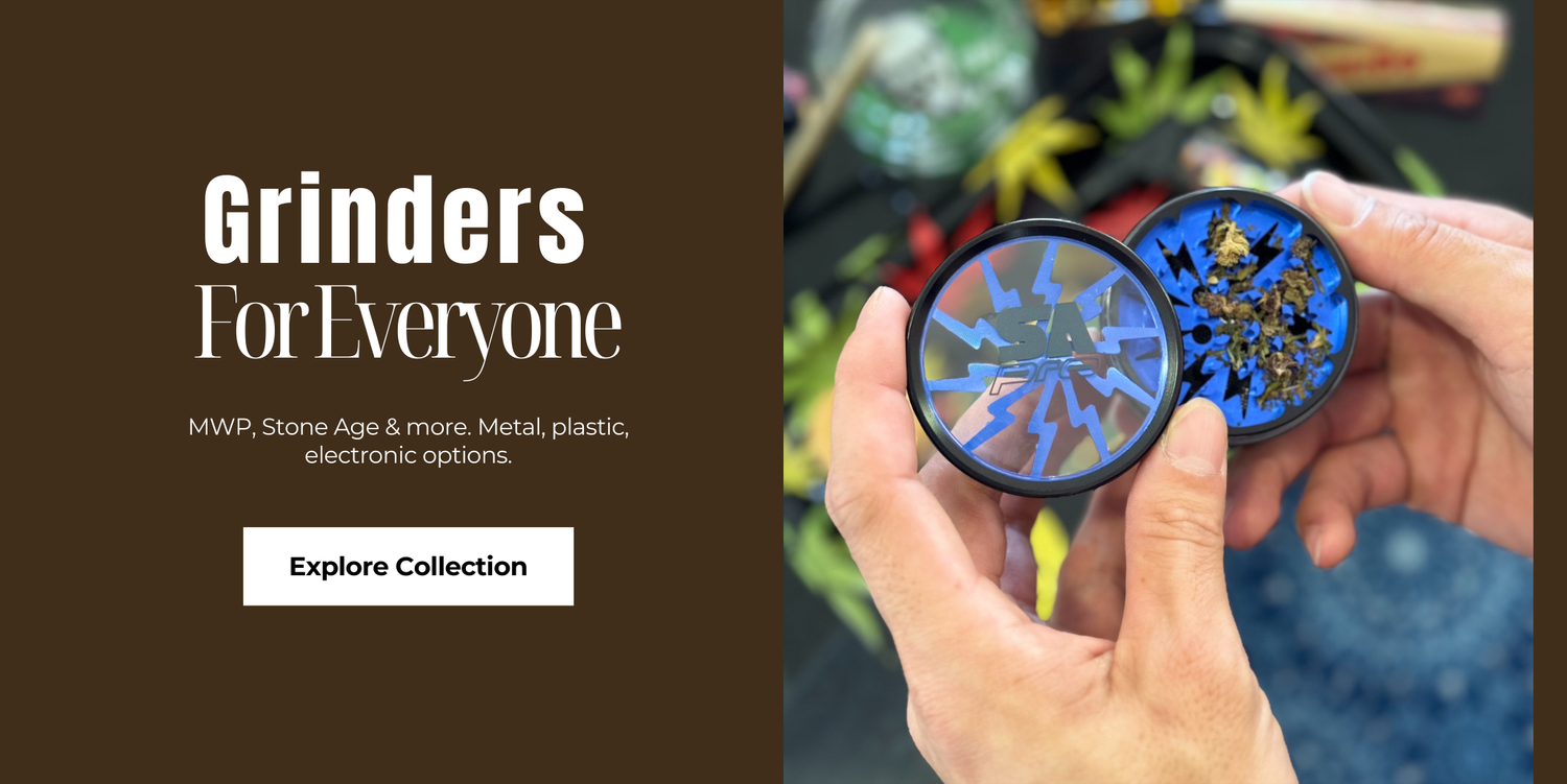 Buy Herb Grinders & Grinders with Weed - Online Bong Shop Bongsmart Australia 