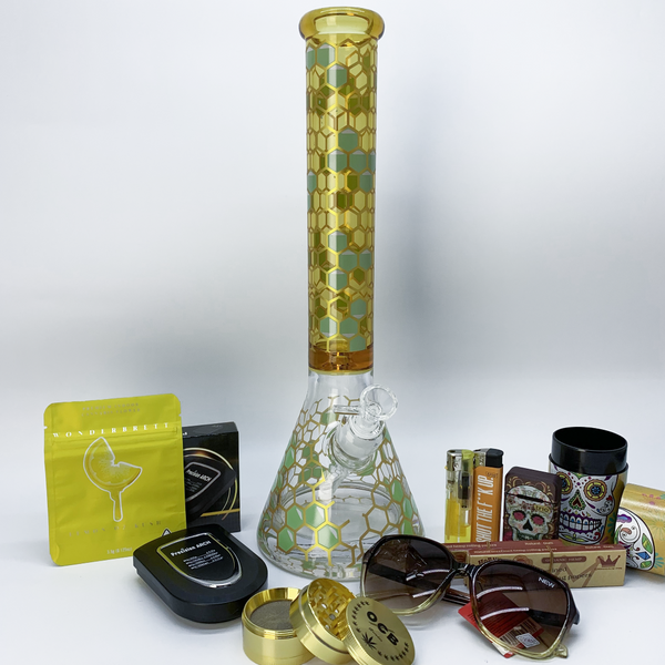 Bong Bundle Pack - Honey Tube