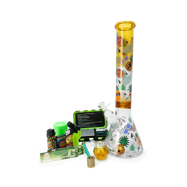 Bong Bundle Pack - Glass Bong/Water Pipes Smoking