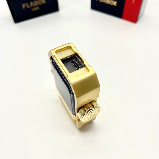 JOBON USB Lighter - Black Gold