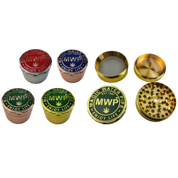 Premium Metal Weed Grinder 4 Piece 5cm