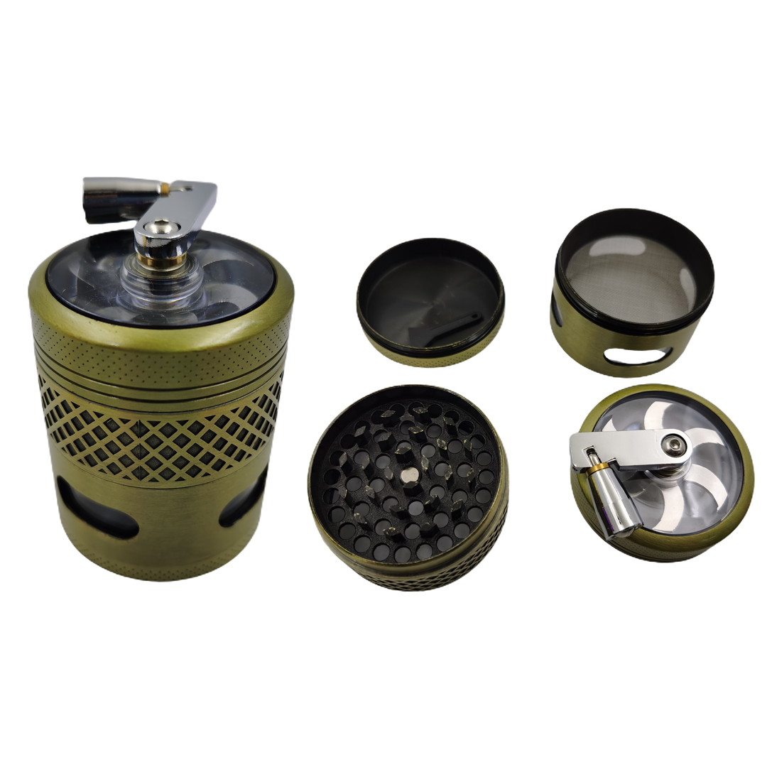 SA Herb Grinder 4 Piece Antique with Handle-Bongs Australia – BongsMart ...