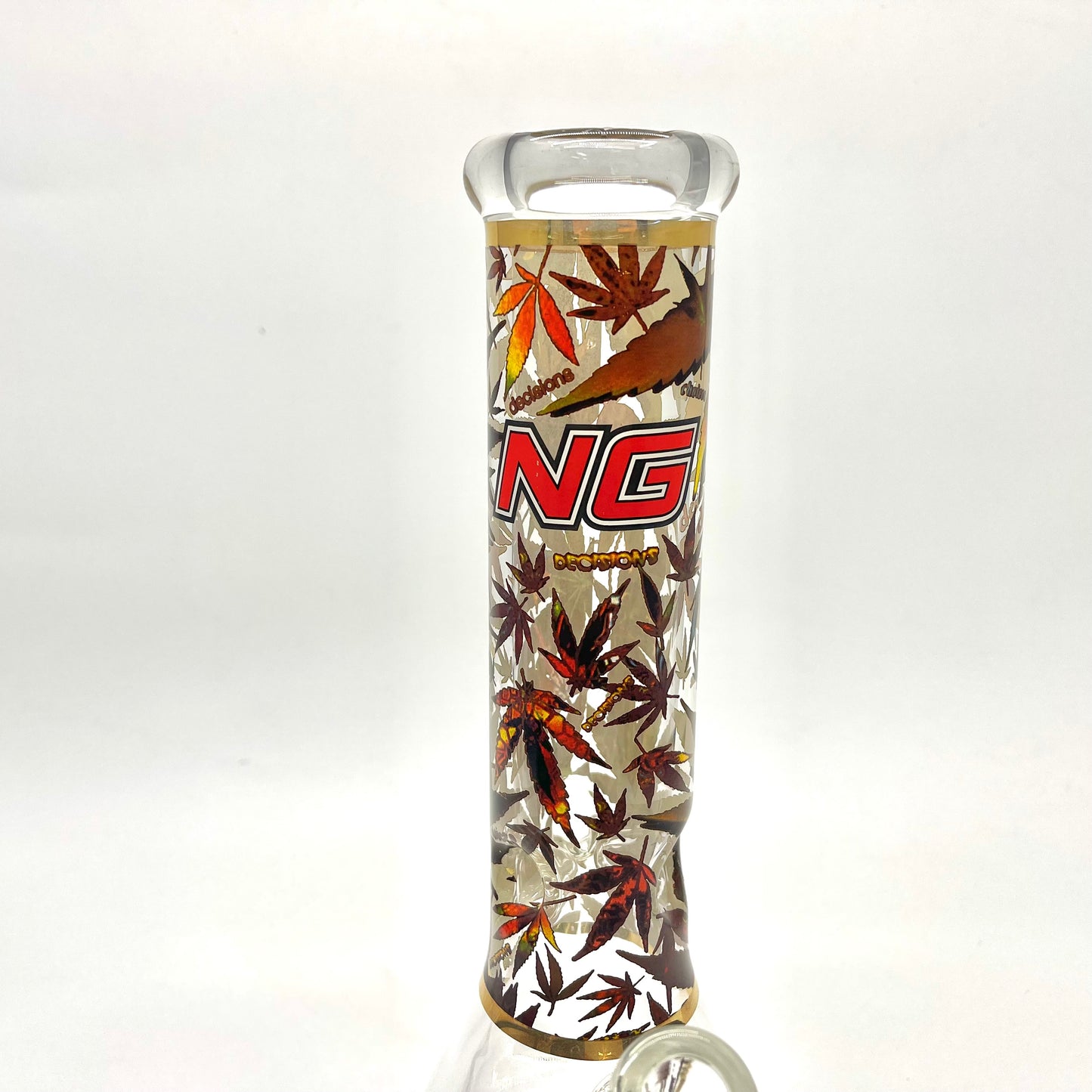NG Glass Bongs Beaker - 32cm