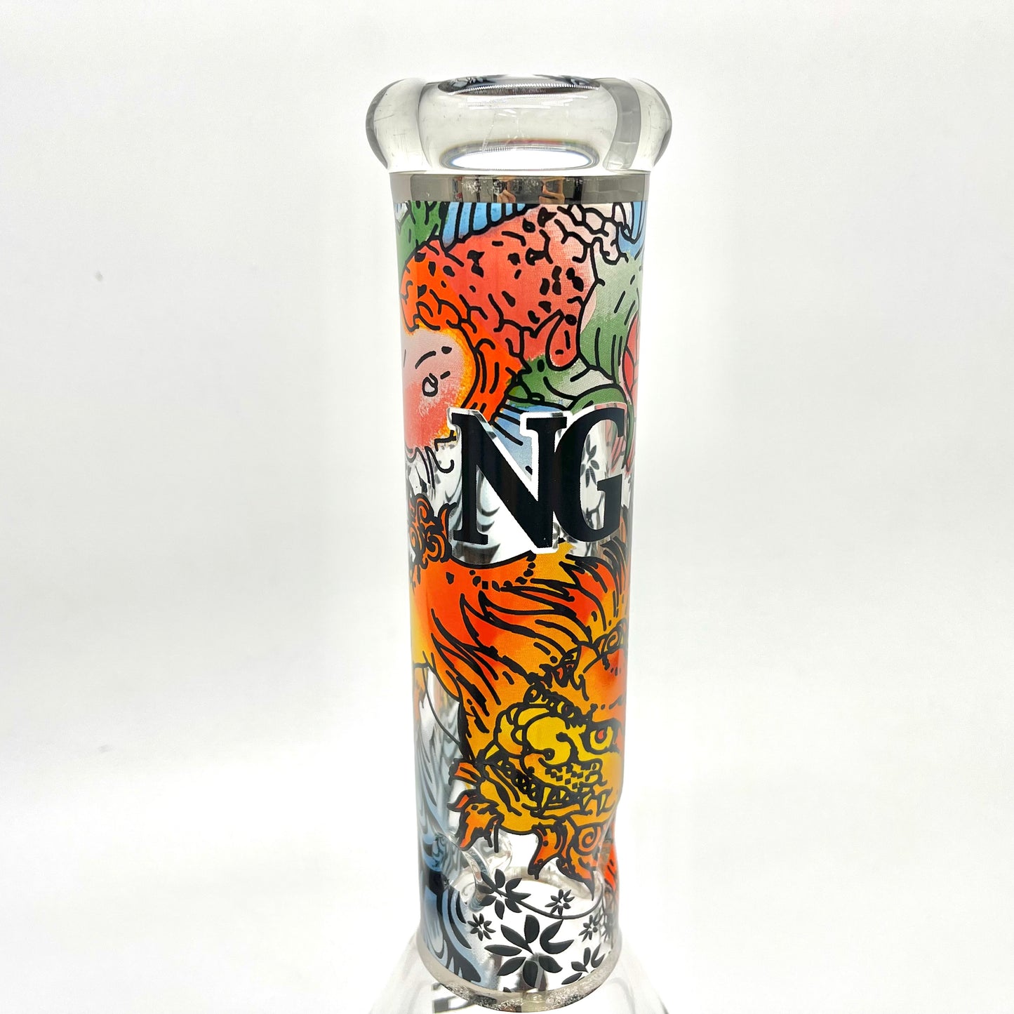 NG Glass Bongs Beaker - 33cm