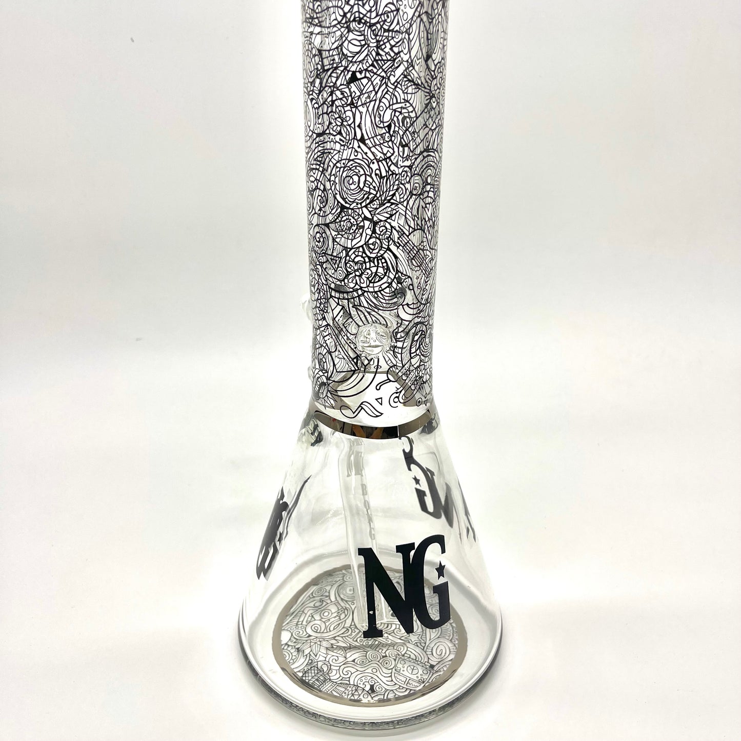 NG Glass Bongs Beaker - 37cm