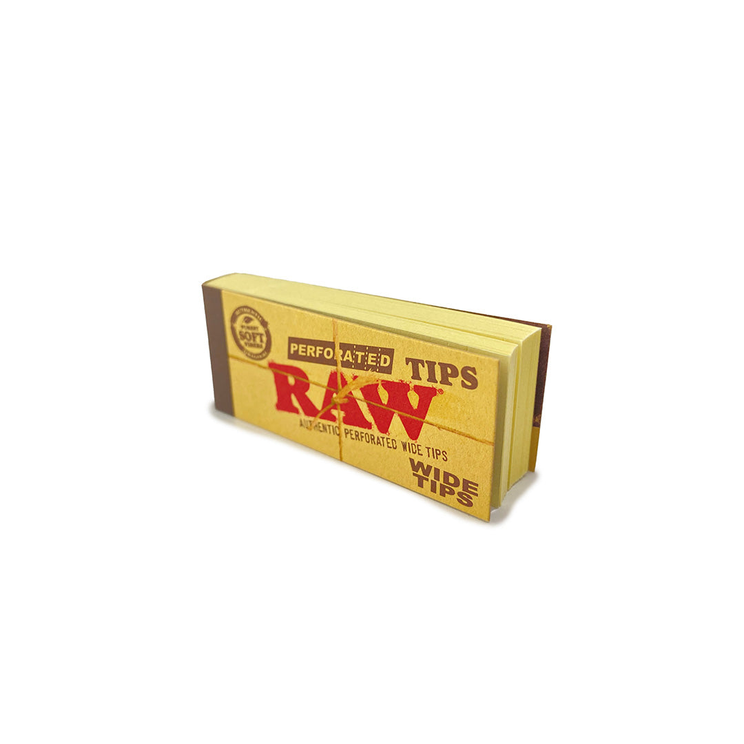 Raw Wide Tips Authentic Perforated