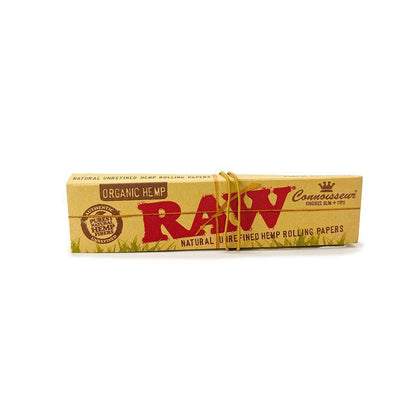 RAW Rolling Papers Classic Connoisseur King Size Slim Purest Natural Gum