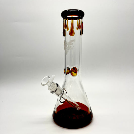 Red Eye Tek Glass Bongs (USA Brand) Beaker  - 31cm