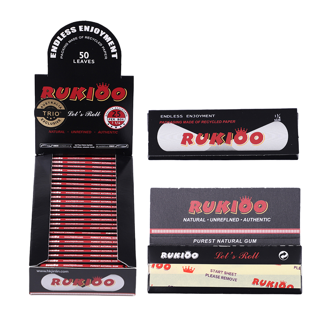 Rukioo Unrefined Natural Papers