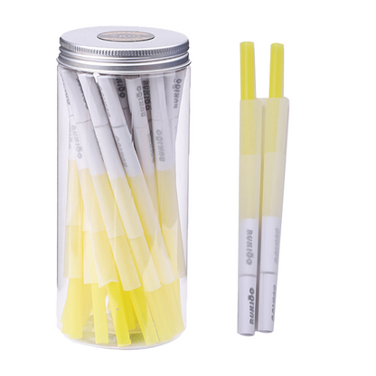 Pre-rolled Cones with Tips Rukioo 1/4 Size 8.4cm White