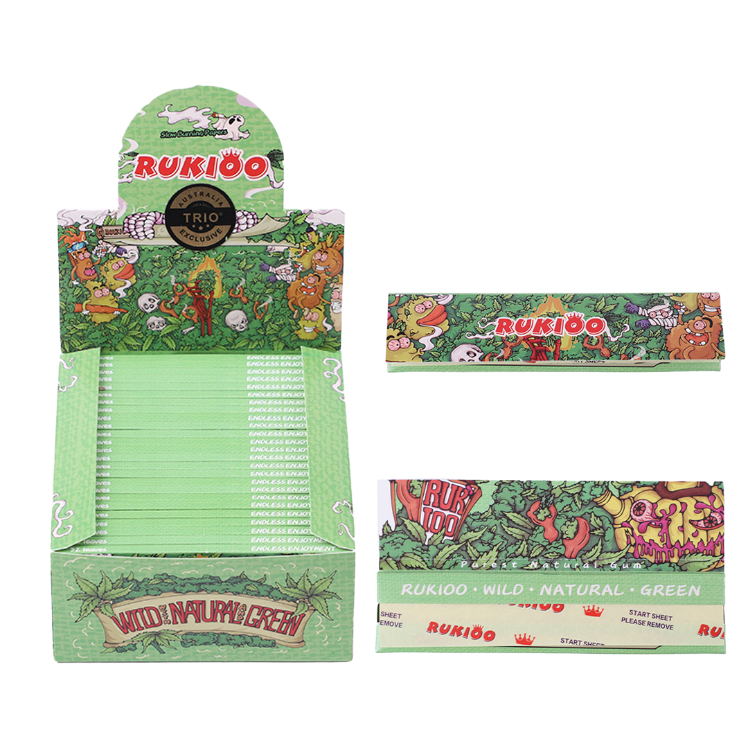 Rolling Paper Rukioo 11cm Natural Hemp