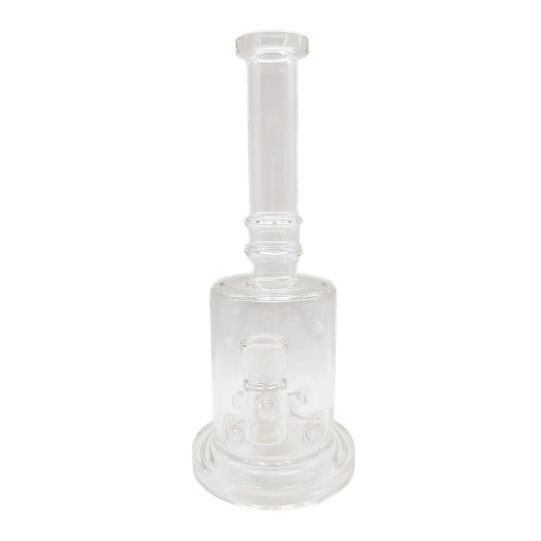 Clear glass water pipe 
