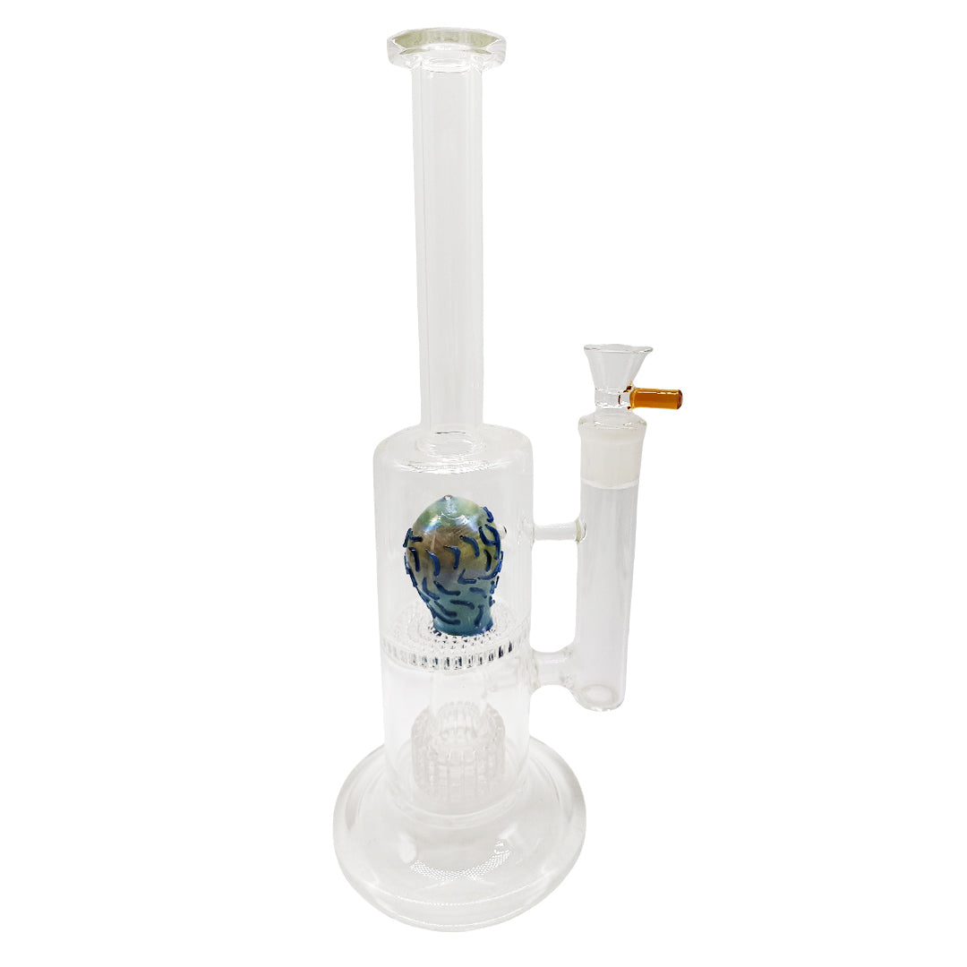 Stone Age Glass Water Pipe Bong with Fish Water Diffuser 33cm – Bongs ...