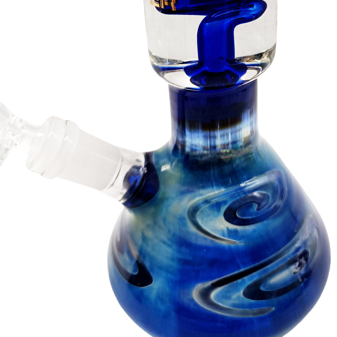 Blue and White Porcelain Beaker Bong | Stone Age 31.5cm Spring Perc ...