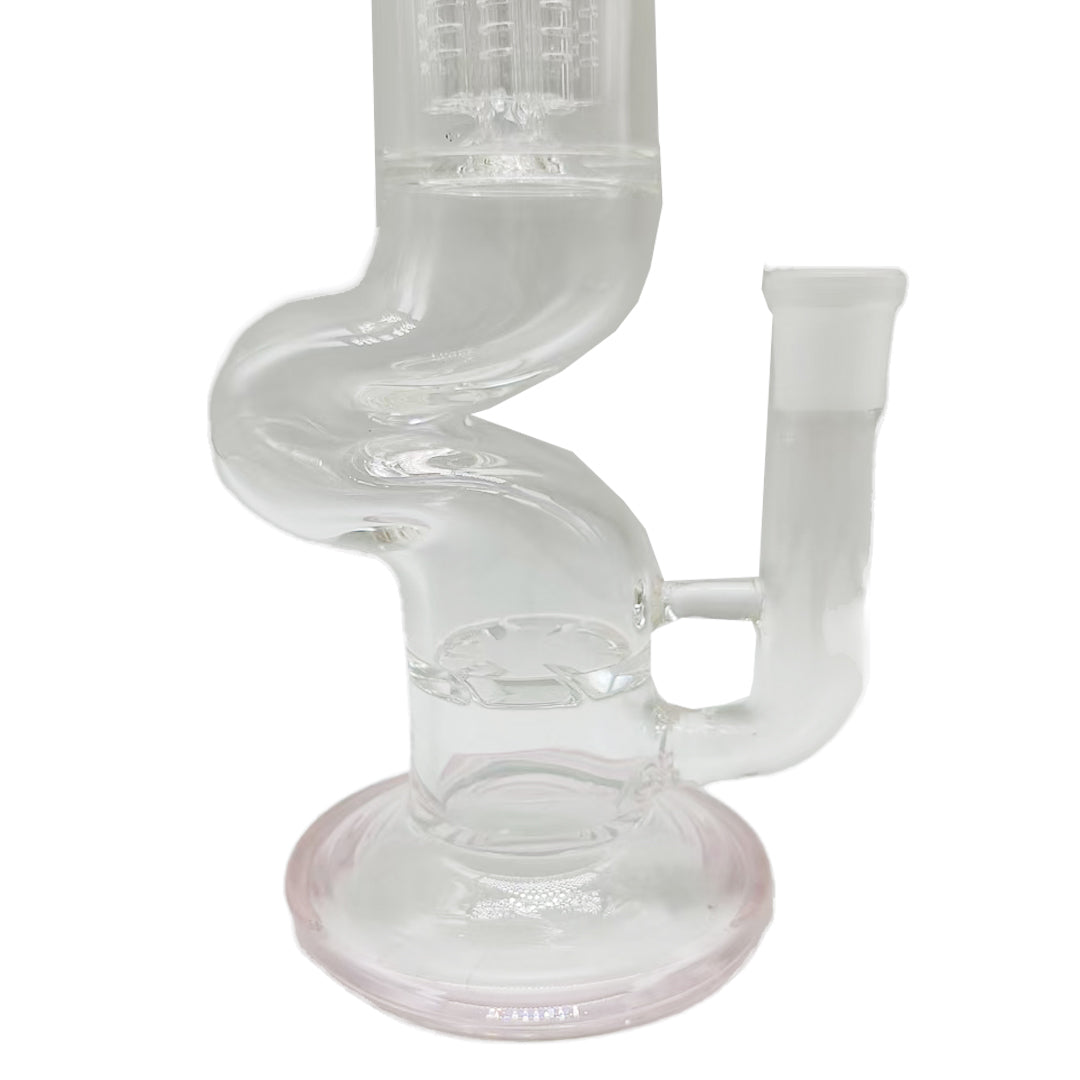 Stone Age 1 Glass Bong Inline Percolator Bong – 34.5cm