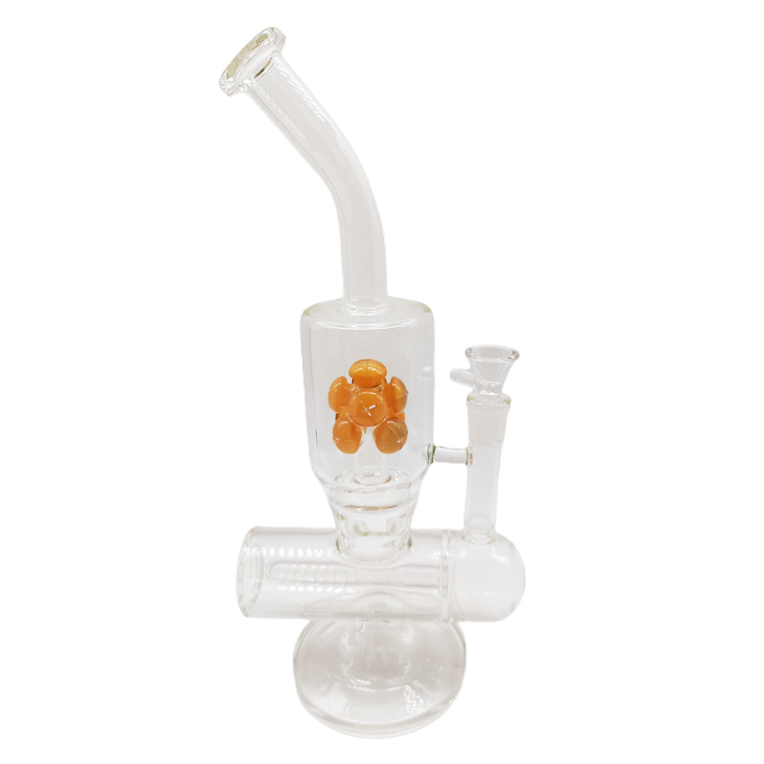 Stone Age Bent Neck Fixed Double Tree Dab Rig Bong 34cm – Bongs Mart AU