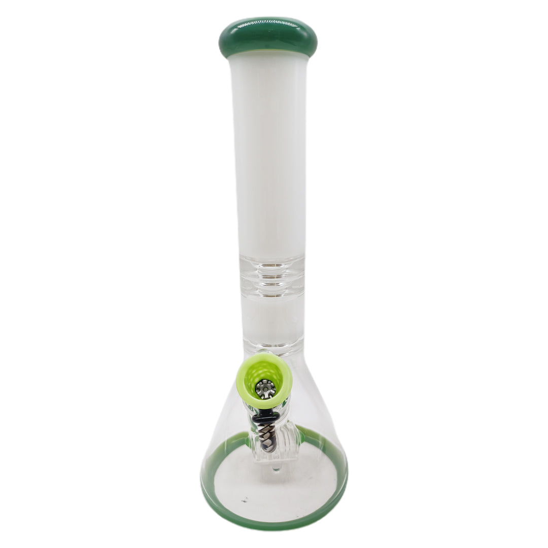 Weedo Large Glass Bongs Beaker with Spiral Percolator (31cm)