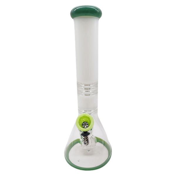 Weedo Large Glass Bongs Beaker with Spiral Percolator (31cm)