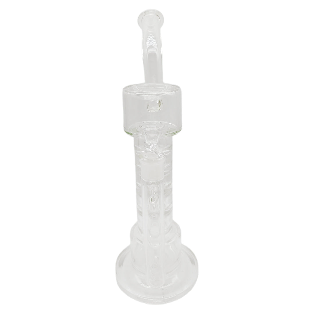 The Pure Flow Inline Percolator Glass Bong 38cm