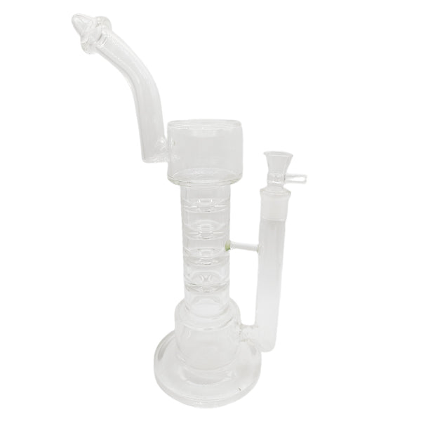 The Pure Flow Inline Percolator Glass Bong 38cm