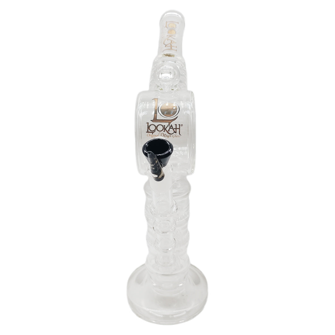 The Lunar Halo Triple Chamber Glass Bong 34.5cm 