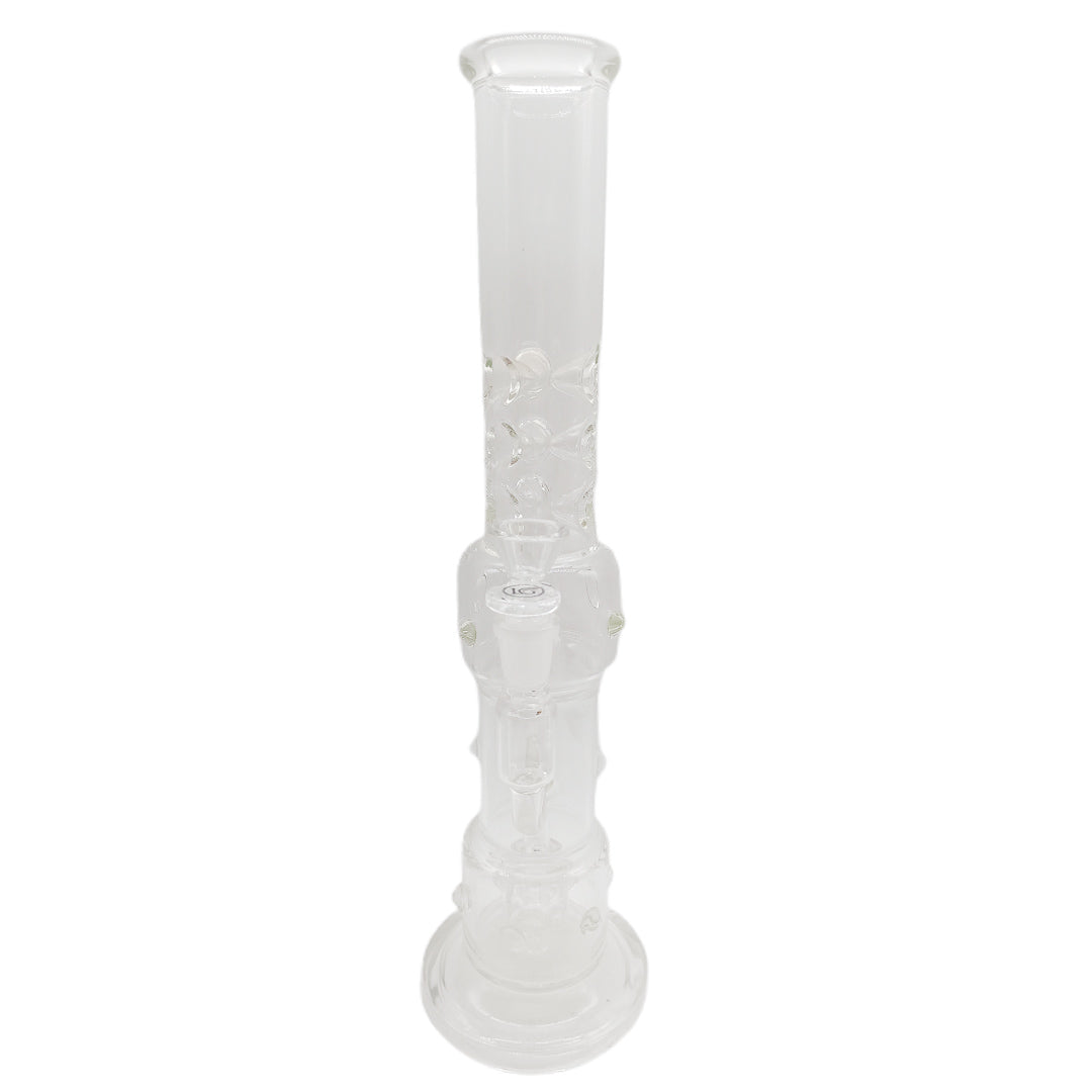 The Frost Pulse Triple Chamber Ice Bong 38cm 