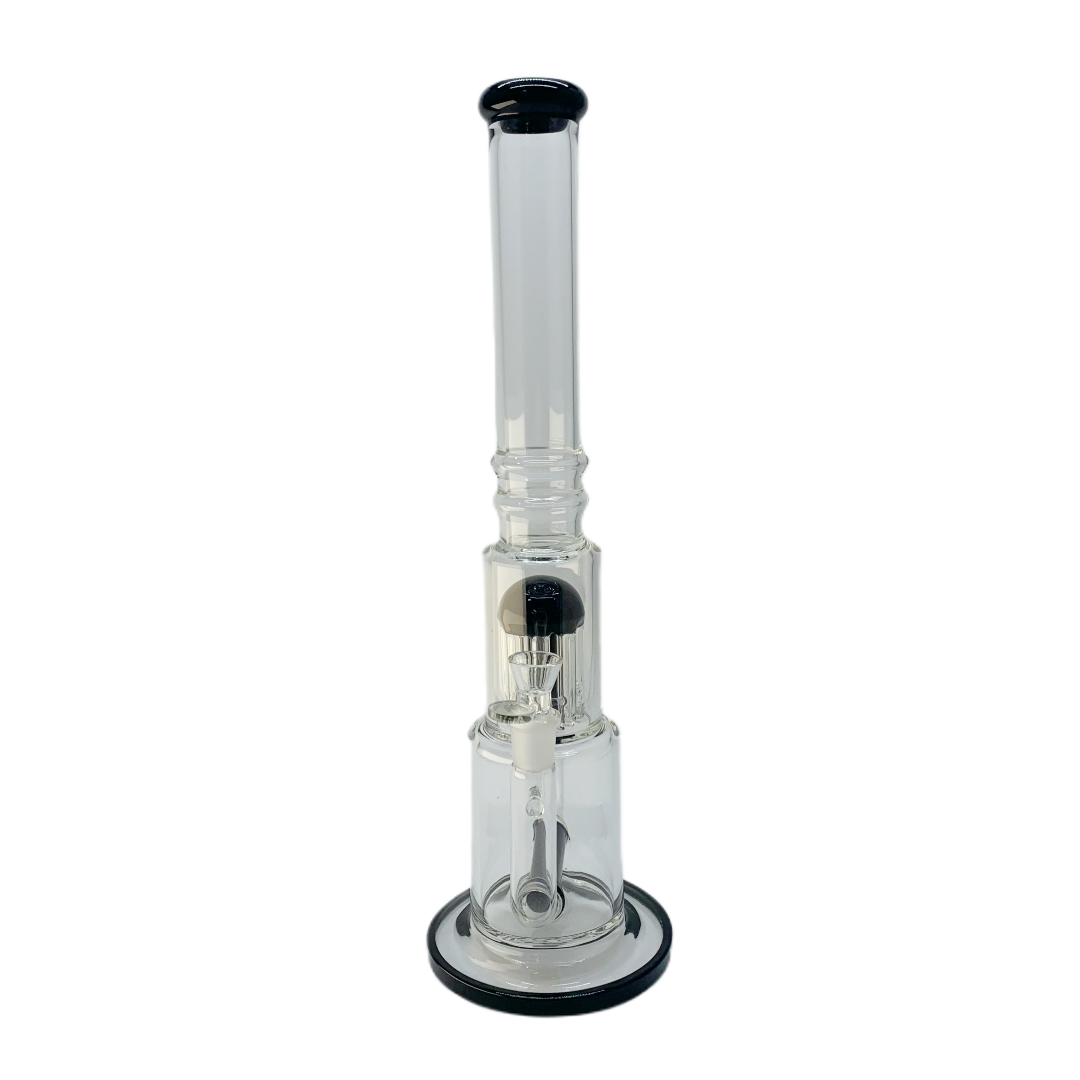 Stone Age Straight Tube Bong Tree Perc 47cm