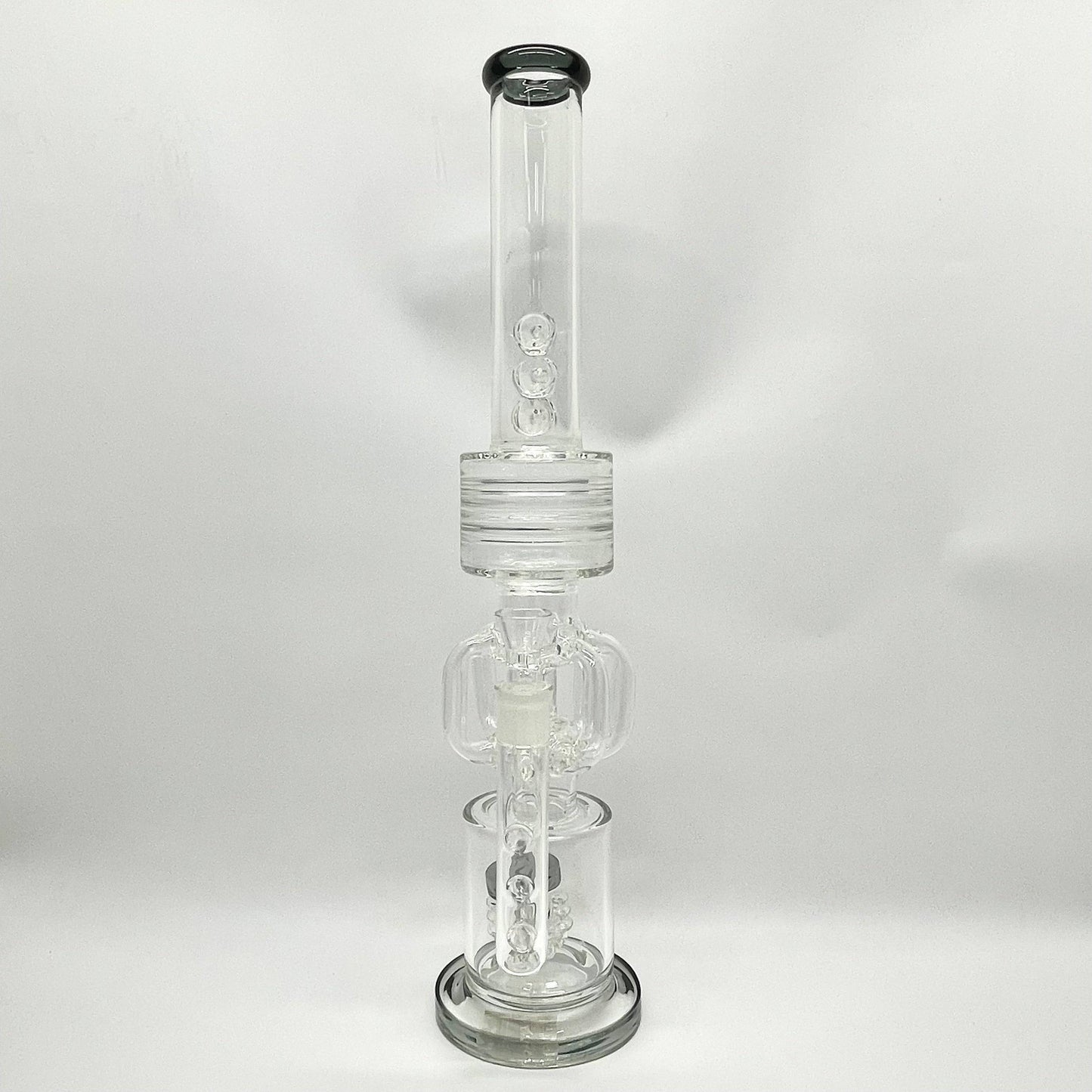 Stone Age Large Glass Bongs with Gray Top N Filter (55cm)