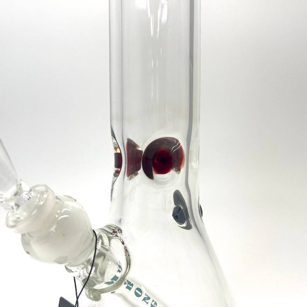 Large Stone Age "JJ" Logo Beaker Glass Bongs - 35cm