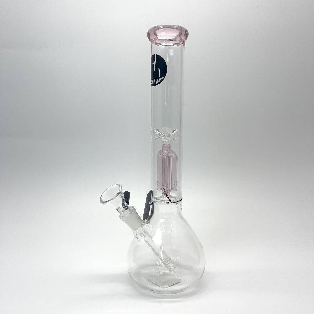 Large Stone Age Starter Glass Bong with Pink Filter - 30cm available online in Australia