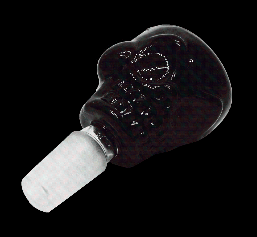 Stone Age Skull Cone Piece 14mm glass bong