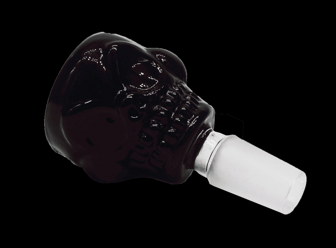 Stone Age Skull Cone Piece 14mm glass bong