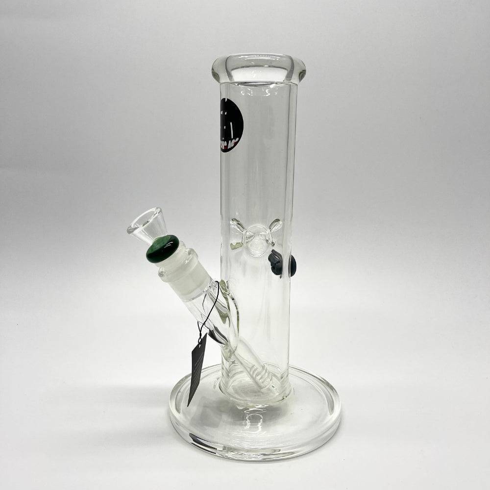 Medium Stone Age Straight Tube Glass Bongs w/Ice Catcher - 26cm