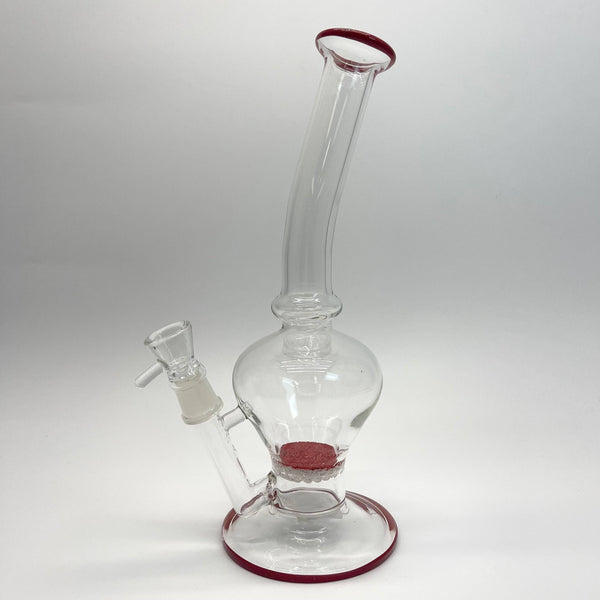 Weedo Large Glass Bong Bottle Shape Beaker Bong (32cm)