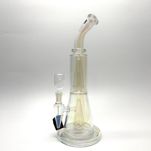 Weedo Large Glass Bong with Sharp Filters Beaker Bong (34cm)