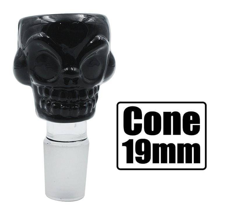 Stone Age Skull Cone Piece 19mm glass bong