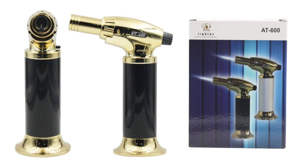 Multipurpose butane blow torch jet lighter for bongs and water pipes