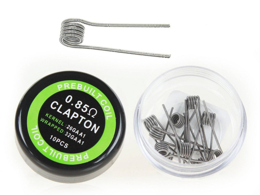 Prebuilt Clapton 0.85ohm coil for RDA/RTA with various glass bongs and water pipes