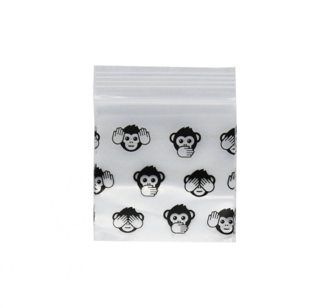 Emoji Monkey 38mm x 38mm glass bong from bongs online collection in Australia