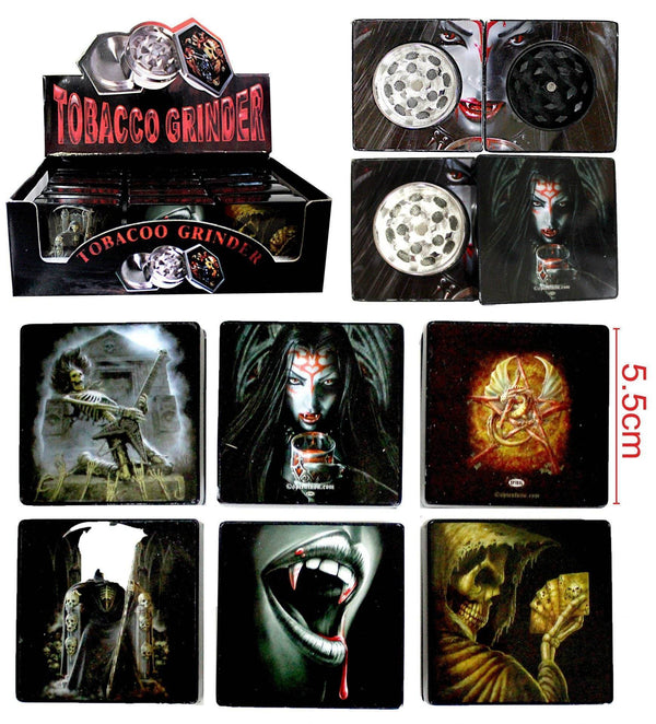 Laser Cut Square Muller Gothic Design glass bong with 12/120 configuration available online in Australia