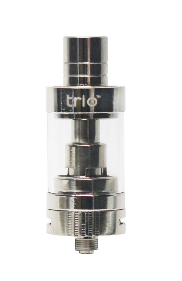 Trio Vapes Tremor 40W Atomizer Silver with glass bongs and water pipes