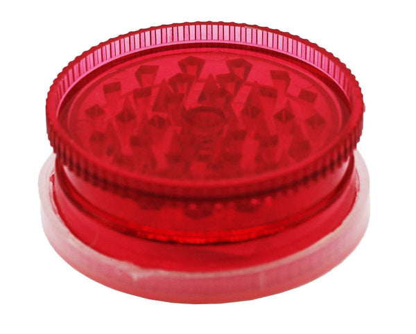 2 Piece Plastic Grinder with Storage (D:6cm) - Grinder - BongsMart Australia